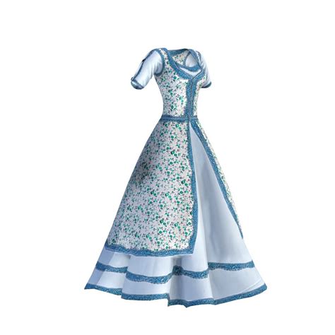 3D Wedding Dress 3D Model Low Poly Model - TurboSquid 2286707