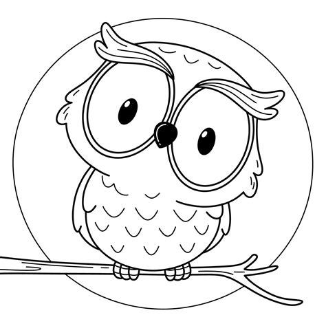 owl outlines #3572953 | Clipart Library