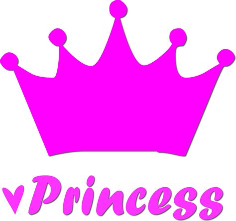 Princess Crown Silhouette - Princess Logo Png Clipart - Full Size ...