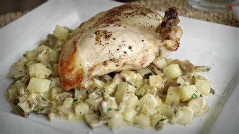 Mushroom Potato Risotto with Pan-seared Chicken | Iowa PBS