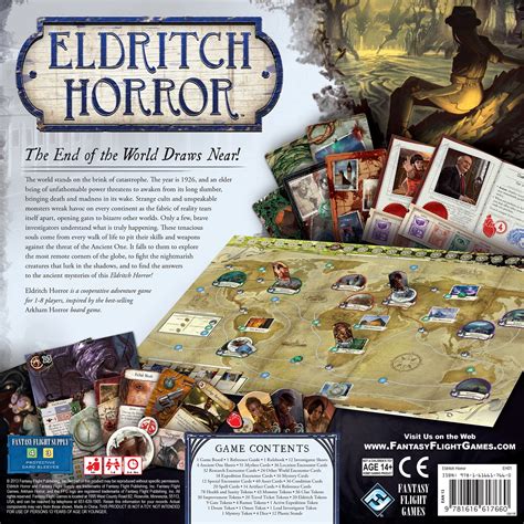 Buy Eldritch Horror Strategy Board Game Online at Lowest Price in Ubuy ...