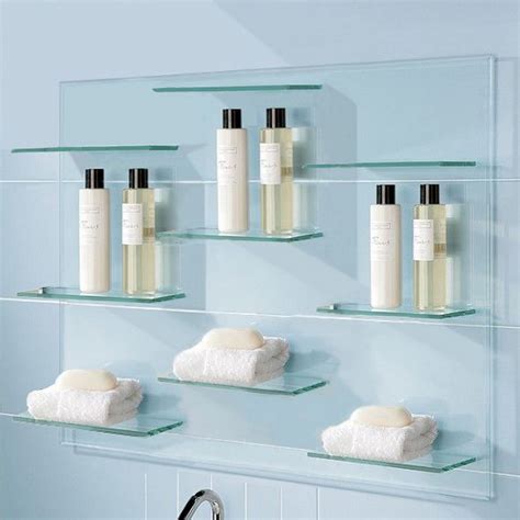 Glass Shower Shelf