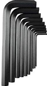 ATOOLS 9-Pcs Full Hex Allen Key Kit Bolt Spanner Goti Wrench L Shape ...