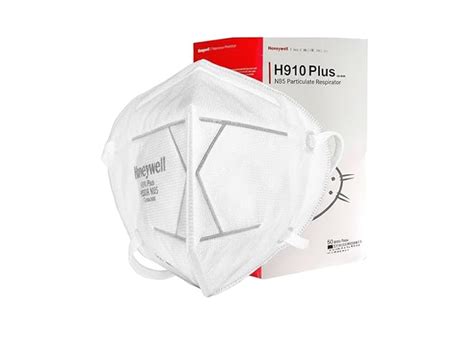 Honeywell H910 Plus N95 NIOSH Certified Disposable Respirator (White ...