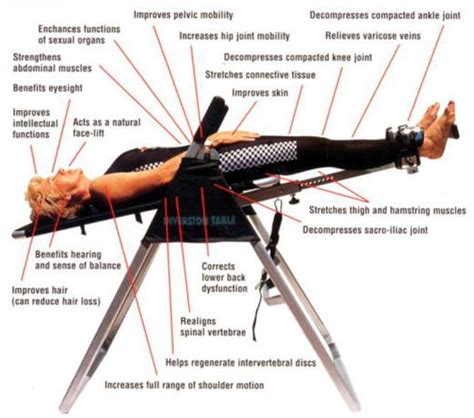 Image result for Inversion Table Use Post Back Surgery