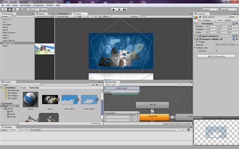 Unity Polygon Collider 2D 的图像结果