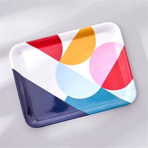 Buy Meadows Theme Rhapsody Melamine Serving Tray - 24x18cm from Home ...