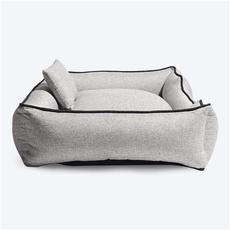 HUFT Nap Now Lounger Dog Bed (Free Cushion) - Grey (Made to Order ...