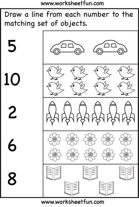 Maths Worksheet For Pre Nursery