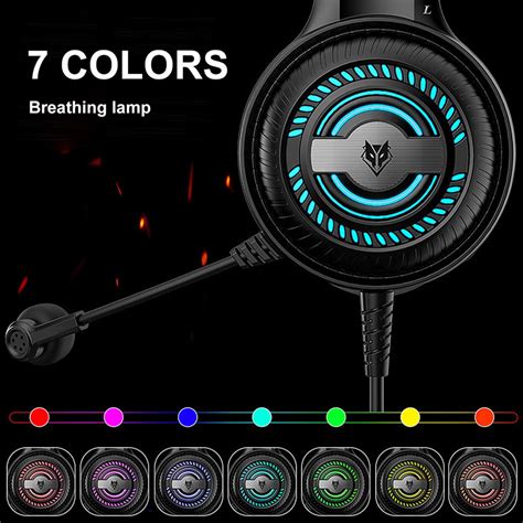 Slusalice Gaming Nubwo N1 PRO LED USB + 3.5mm crne - Mob-Shop