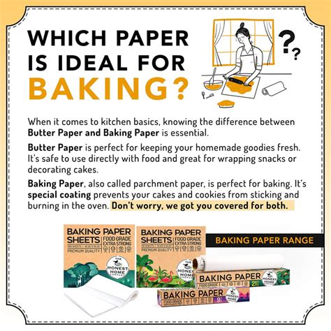 The Honest Home Company | 1Kg Butter Paper Roll | Ideal for Wrapping R