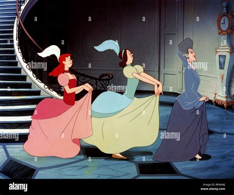 UGLY STEPSISTERS, WICKED STEPMOTHER, CINDERELLA, 1950 Stock Photo - Alamy