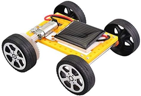 Buy Ywoow Educational Dolls Solar Car DIY Assemble Toy Set Solar ...