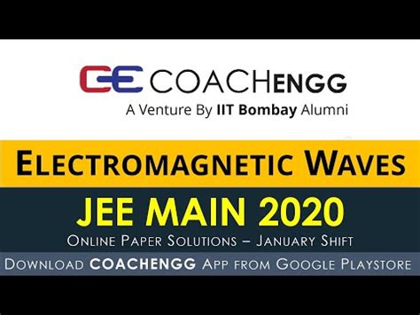 Electromagnetic Waves Video Lecture - Crash course for JEE