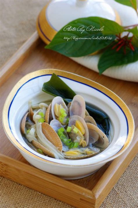 秋季最鲜美的汤 蛤蜊汤这样做 不用放一粒盐 味道鲜美极了,美食,菜谱,好看视频