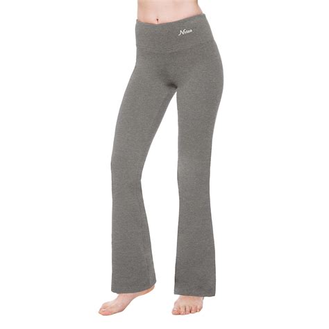 Nirlon Bootcut Yoga Pants - Wide Leg Pants, Dressy Flare Leggings For ...