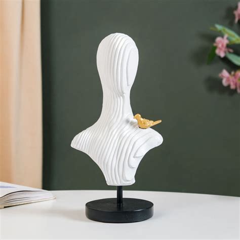 Nordic Contour Human Bust Resin Sculpture Online - Premium Decor Object ...