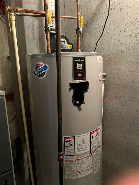 Direct vent water heater, two pressure valves - DoItYourself.com ...