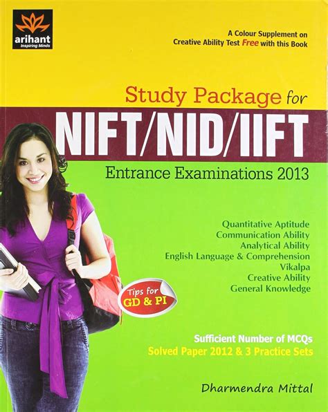 Study Package for NIFT, NID, IIFT Entrance Examination 2013 ...