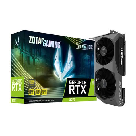 Zotac RTX 3070 Twin Edge OC LHR | 8GB GDDR6 256-bit | Gaming Graphics Card