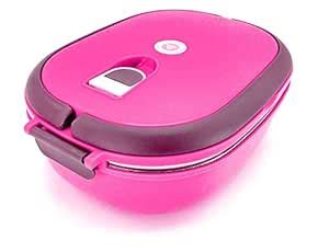 Buy Magnas Stainless Steel Lunch Box (Pink) Online at Low Prices in ...