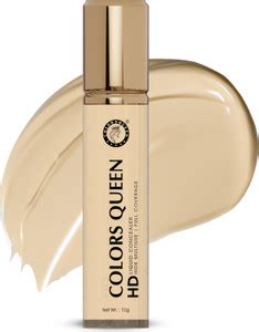 COLORS QUEEN HD Liquid Concealer with Full Coverage, Long Lasting ...