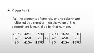 Image result for Getting Determinant Using Secounf Collum