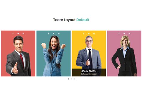 Bootstrap 4 Team Showcase: Meet Our Professionals