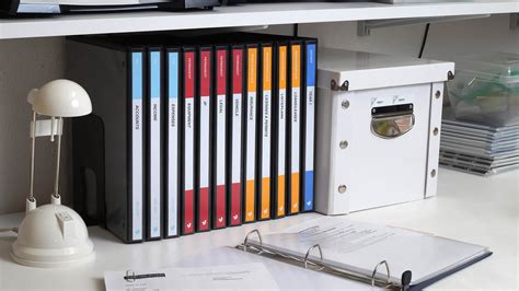 Image result for Binder Filing System