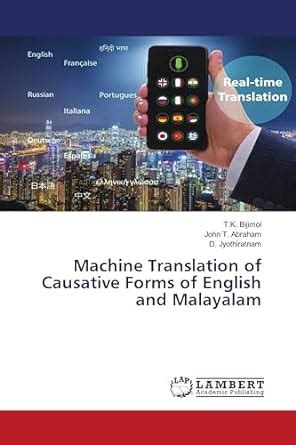 Machine Translation of Causative Forms of English and Malayalam ...