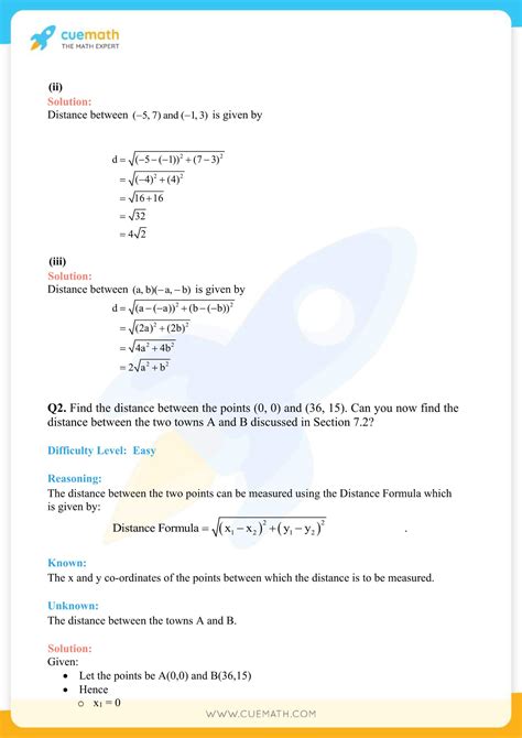 Class 10 Maths Chapter 7 Exercise 7.2 的图像结果