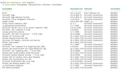 Image result for List of Programs On This Computer