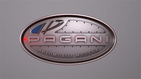 3D model Emblem Pagani logo VR / AR / low-poly | CGTrader