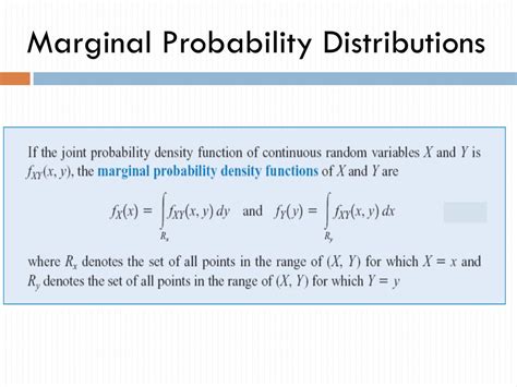 Image result for Marginal Probability Definition