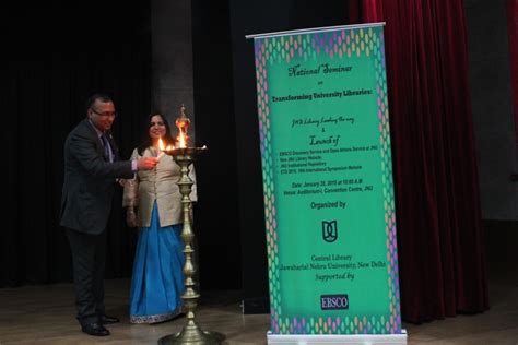Launching of EDS service and Library's new web site | Jawaharlal Nehru ...