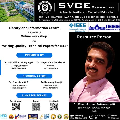 IEEE Writing Papers – Sri Venkateshwara College of Engineering