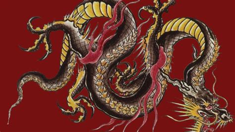Japanese Dragon HD Aesthetic Wallpapers - Wallpaper Cave