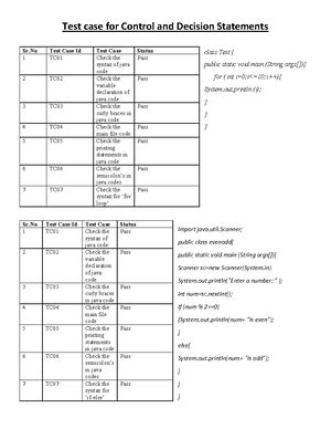 Test case id 2 Calculator - Calculator Test Case Report Test Case Id ...