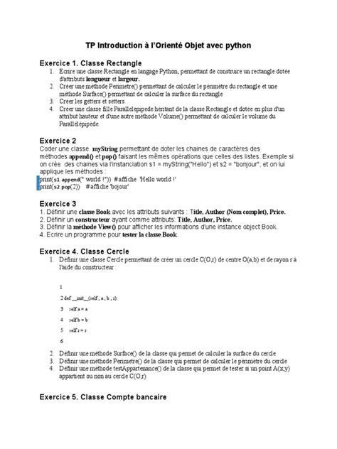 Image result for Programmation Oriente E Objet En Python