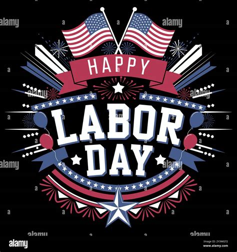 happy labor day Stock Vector Image & Art - Alamy