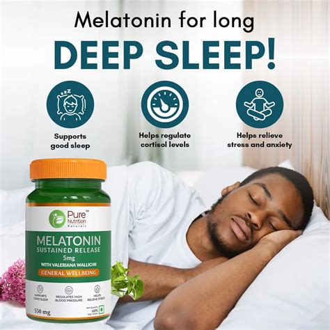 Pure Nutrition Melatonin 5mg Tablets