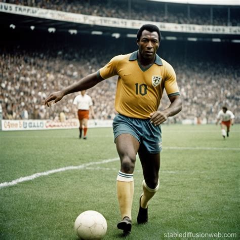 Pele's Soccer Legacy | Stable Diffusion Online
