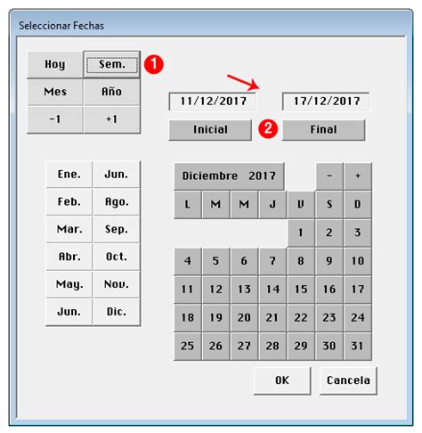 Seleccionar la fecha y el lugar adecuados