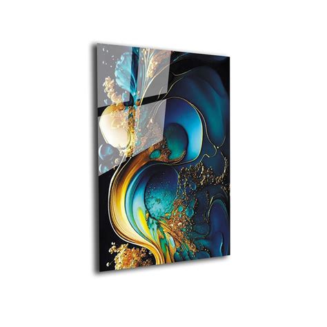 Tempered Glass Wall Art-mega Size Glass Wall Decor-wall Hanging-office ...