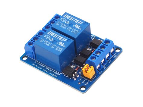 2 Channel 10A Relay Module - Thingbits India