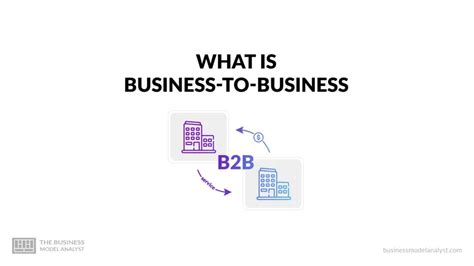 What is Business-to-Business (B2B)? Types and Examples