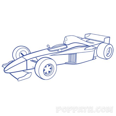Race Cars Drawing at GetDrawings | Free download