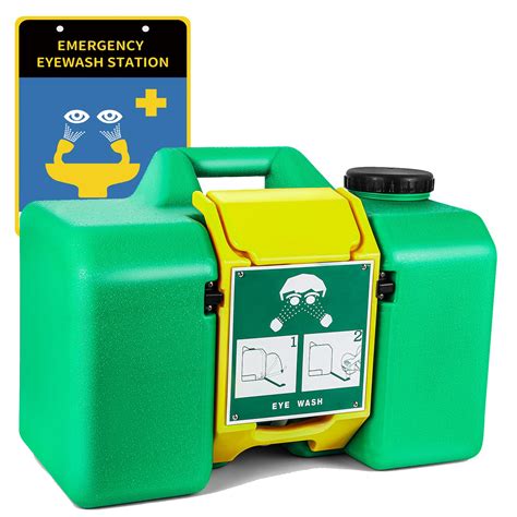 Portable Eye Wash Station Sign at Jack Mata blog