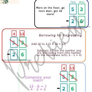 Image result for Common Core Subtraction Examples