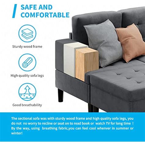 Mjkone U Shape Modular Sectional Sofa Couch,Modern | Ubuy India